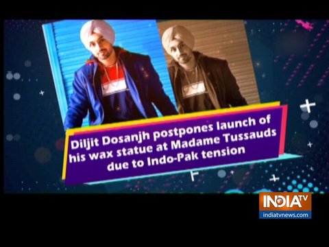 Diljit Dosanjh's wax statue unveiling postponed as Indo-Pak tensions rise