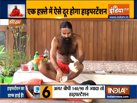 Swami Ramdev shares home remedies for hypertension