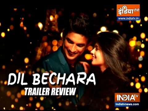 Dil Bechara Trailer Review: Sushant Singh Rajput's last film celebrates life and love