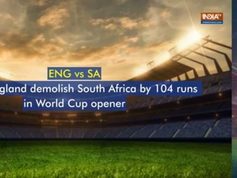 2019 World Cup, Match 1: Clinical England demolish South Africa by 104 runs in tournament opener