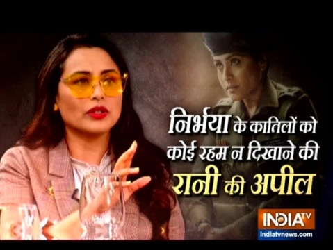 Rani Mukherji talks about the rapists of the Nirbhaya case.