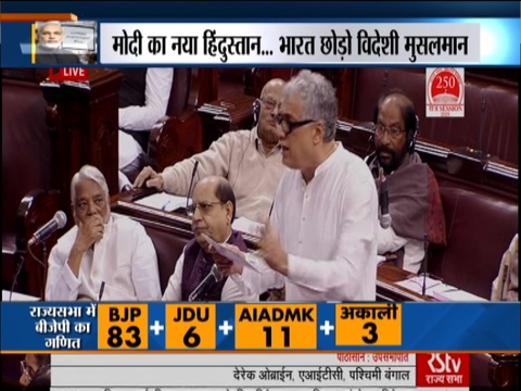 Citizenship Amendment Bill: Derek O Brien takes a dig at PM Modi in Rajya Sabha