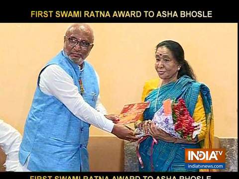 Asha Bhosle to receive first Swami Ratna award